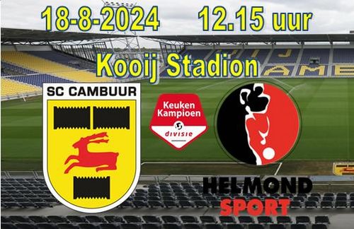 Cambuur - Helmond Sport